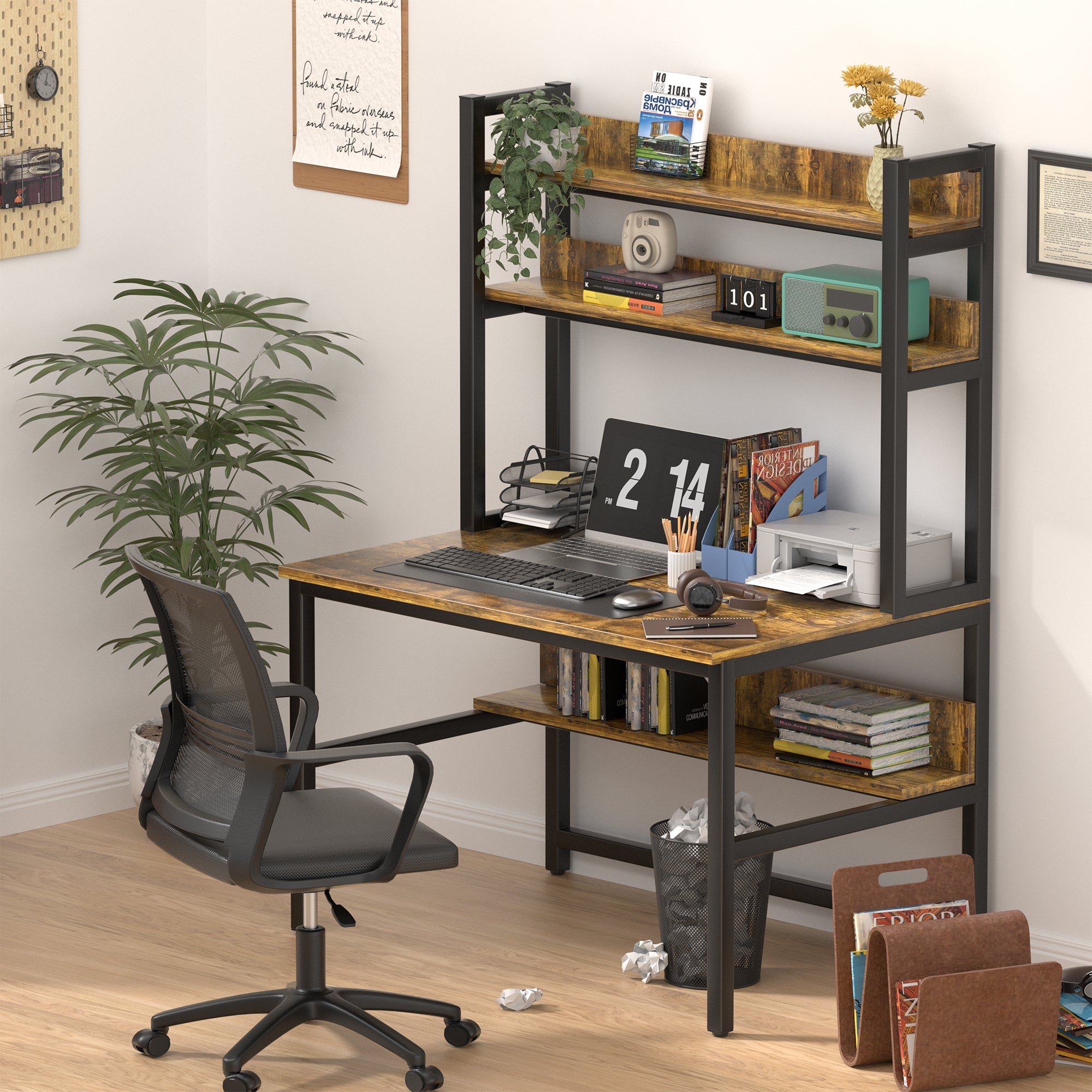 Office Desk with Hutch: A Perfect Blend of Functionality and Style