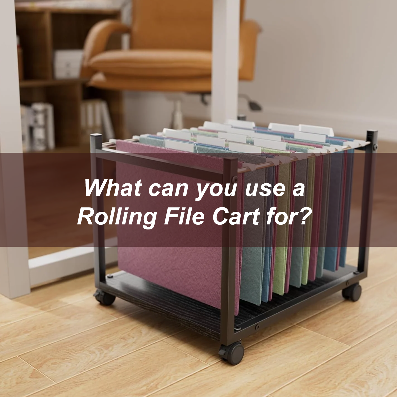 What can you use a Rolling File Cart for?