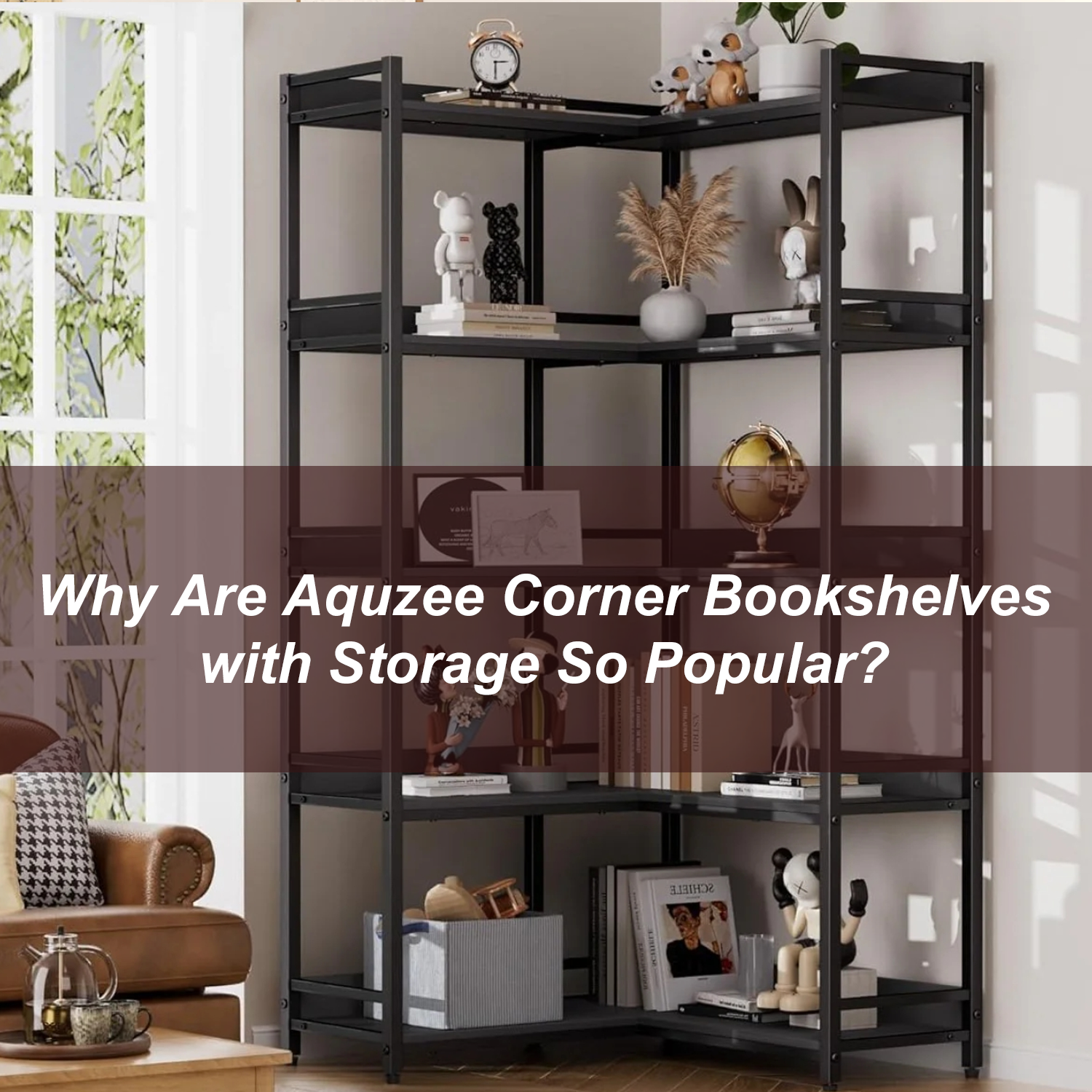 Why Are Corner Bookshelves with Storage So Popular?