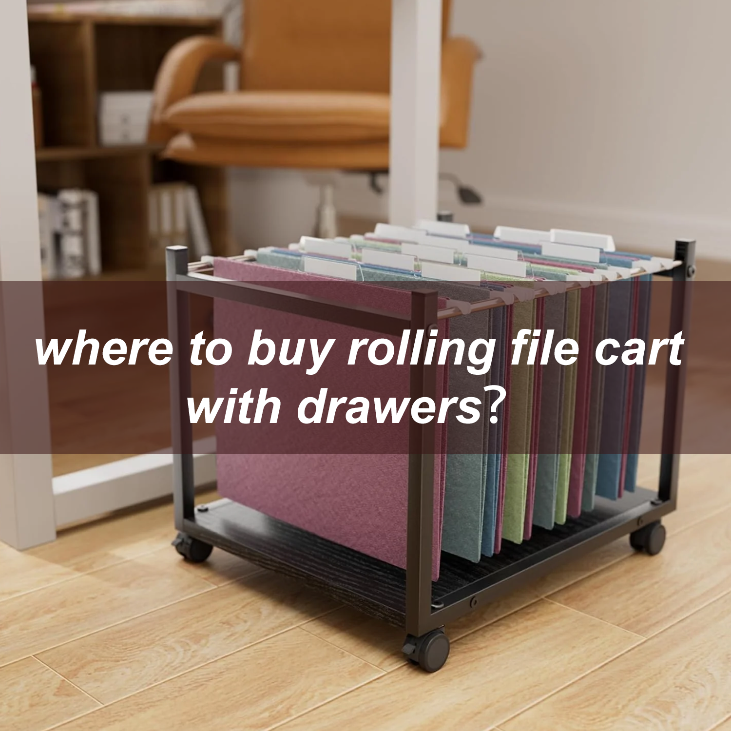 where to buy rolling file cart with drawers?