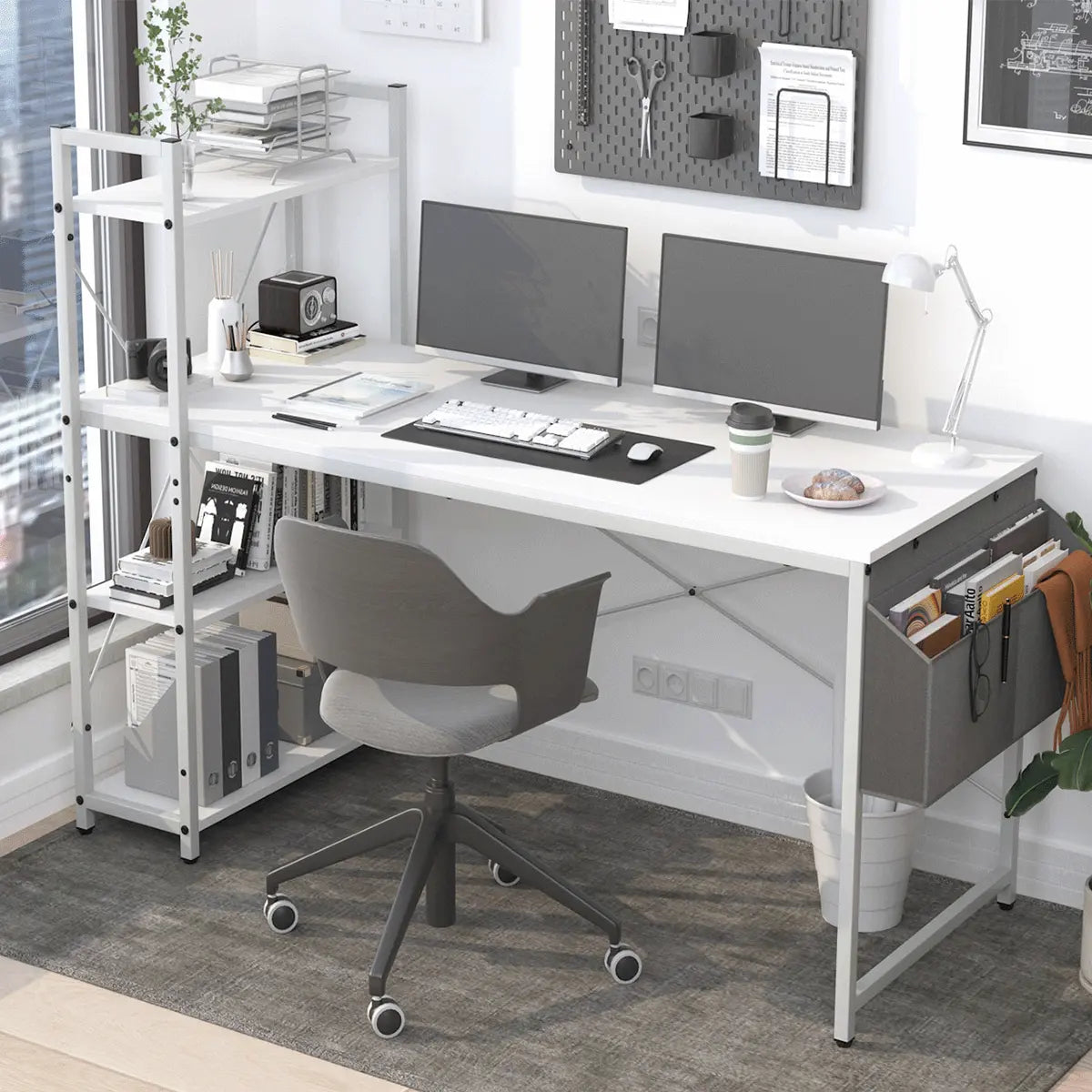How Large Should Your Desk Be for Dual Monitors?