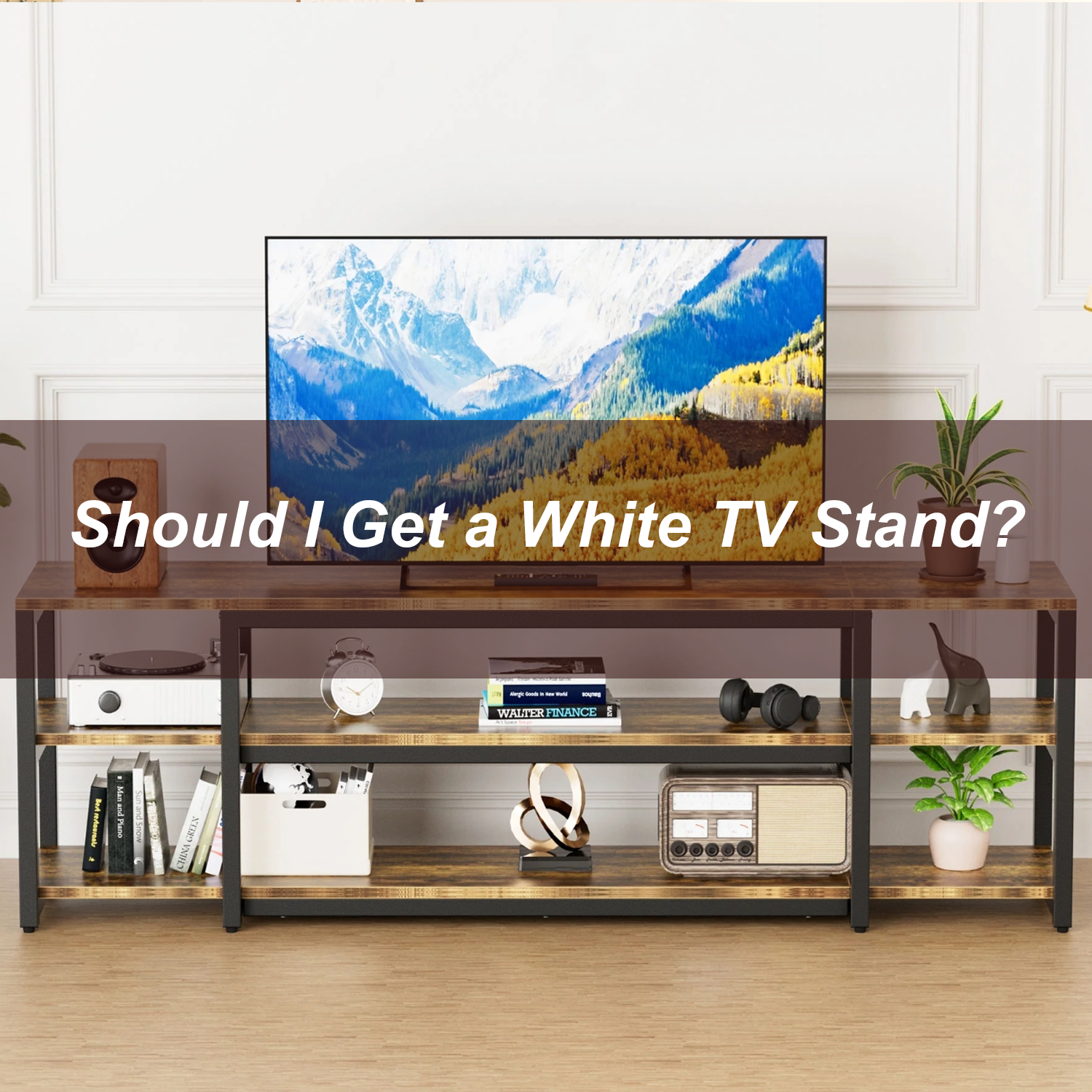 Should I Get a White TV Stand?