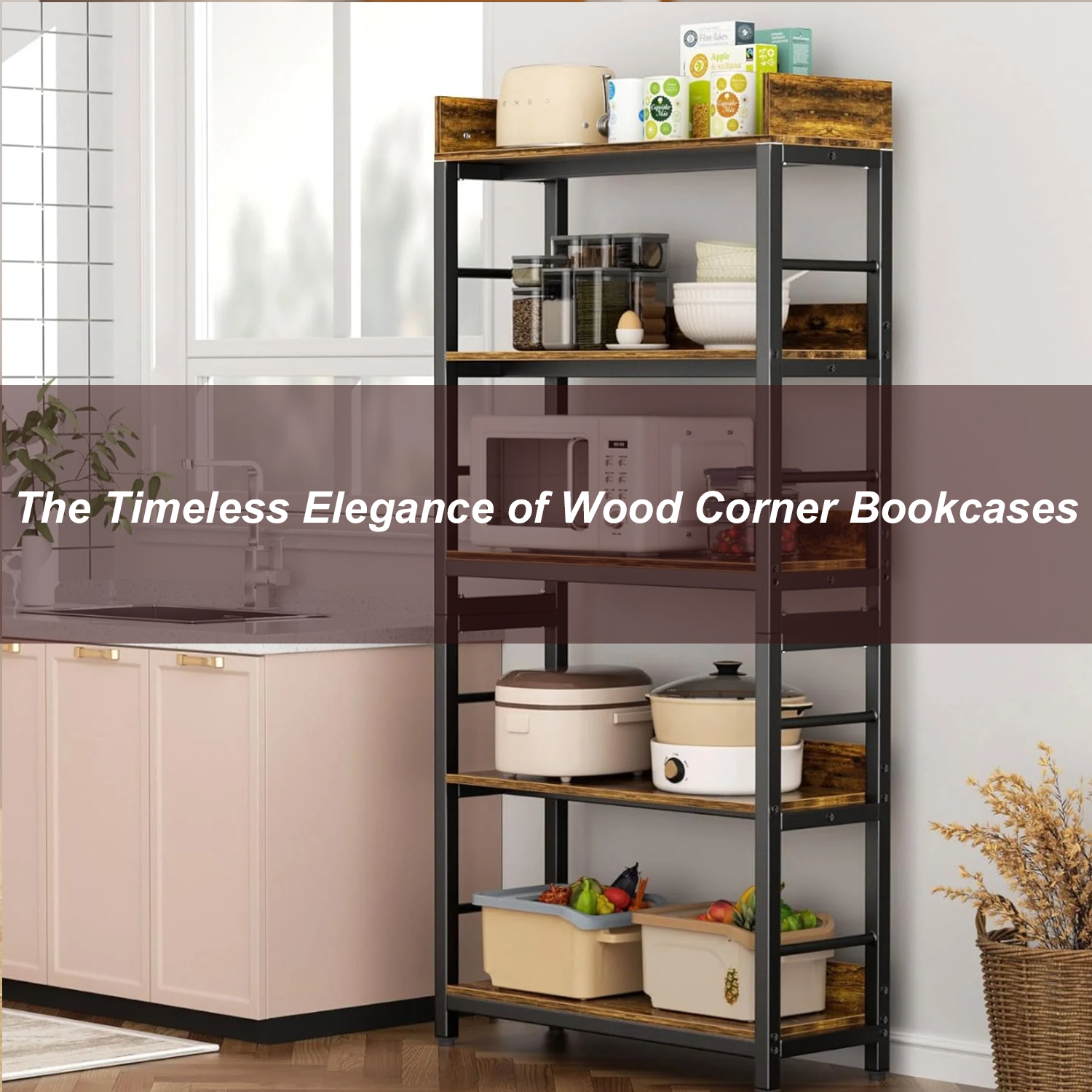 The Timeless Elegance of Wood Corner Bookcases
