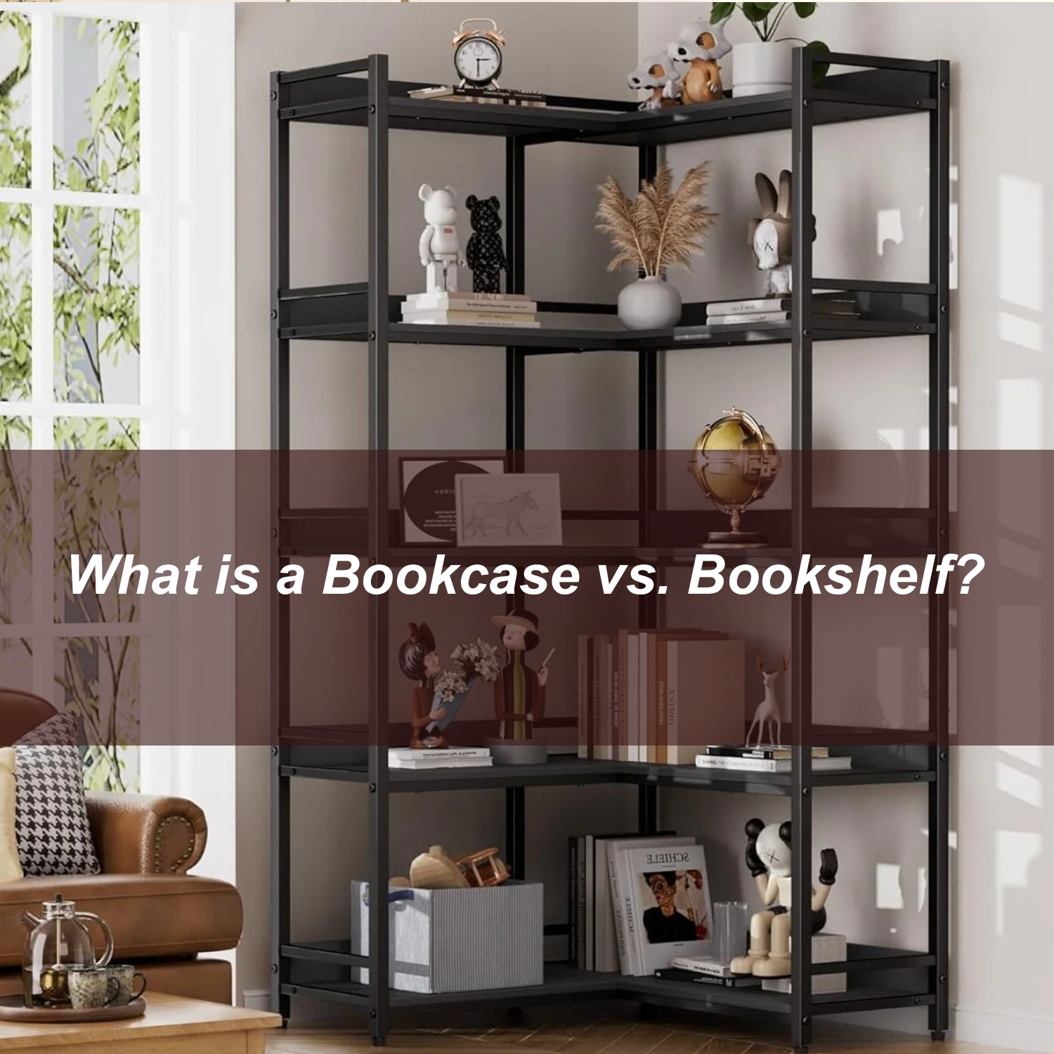 What is a Bookcase vs. Bookshelf?