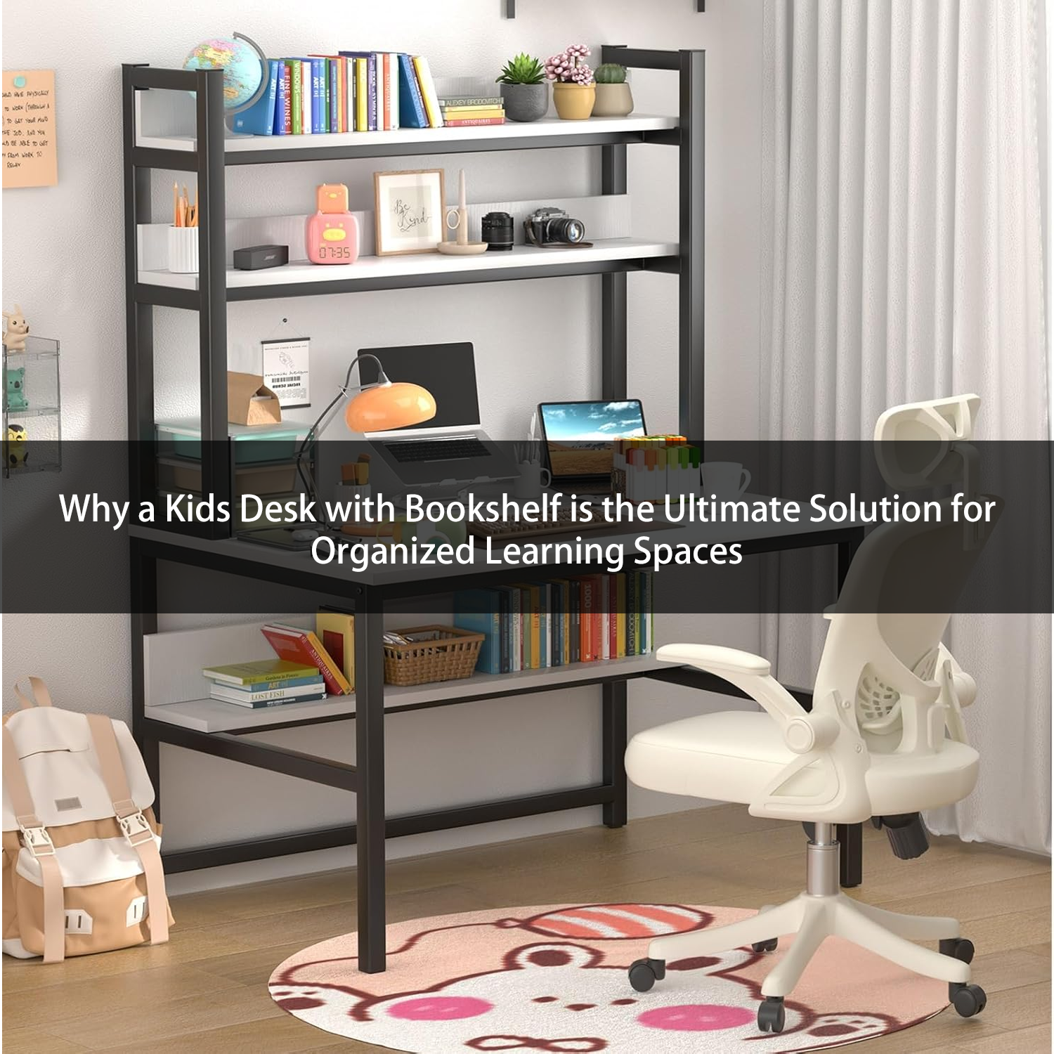 Why a Kids Desk with Bookshelf is the Ultimate Solution for Organized Learning Spaces