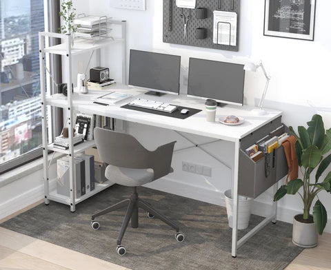 where should a work desk be？